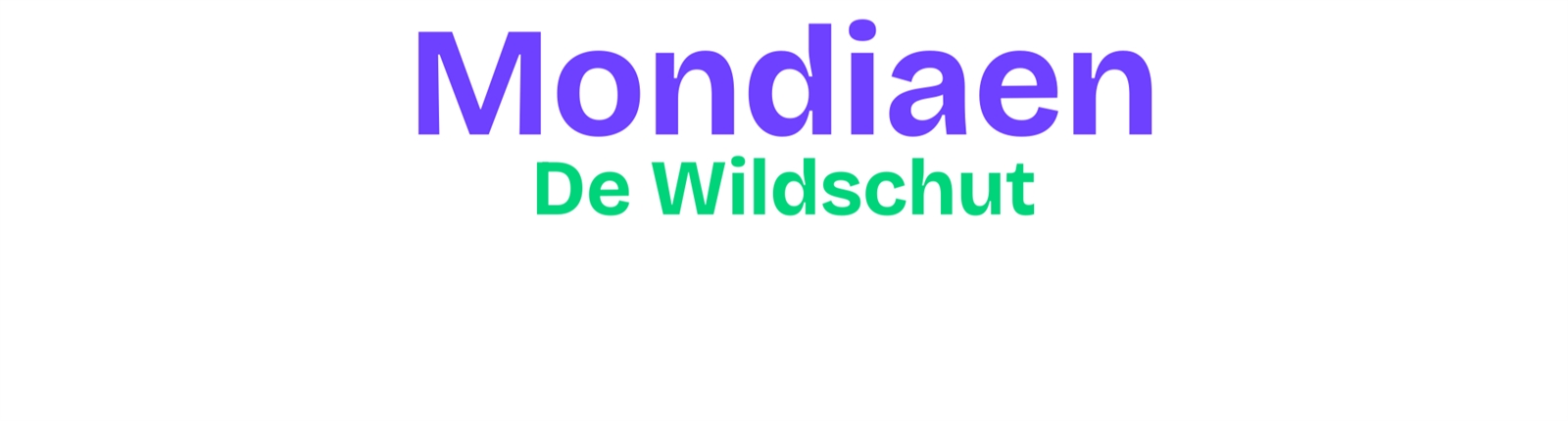 De Wildschut