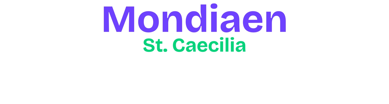 St Caecilia